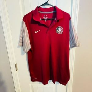 Fsu Nike Dri-fit polo XL